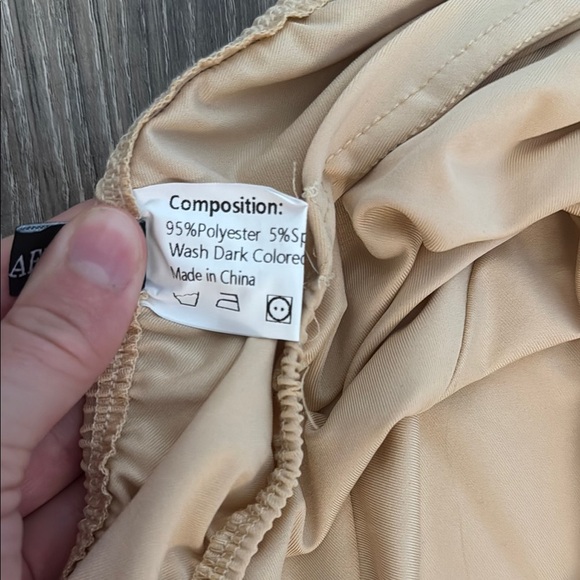 Tan Two Piece Set - Picture 4 of 4